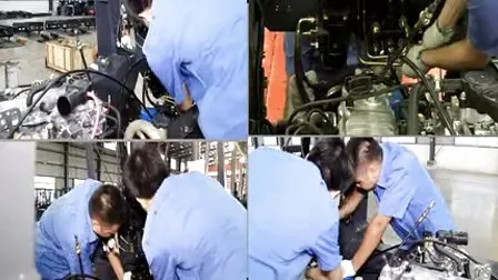 Niuli 3 tonnes 3000kg chariot élévateur diesel avec moteur Isuzu Ce